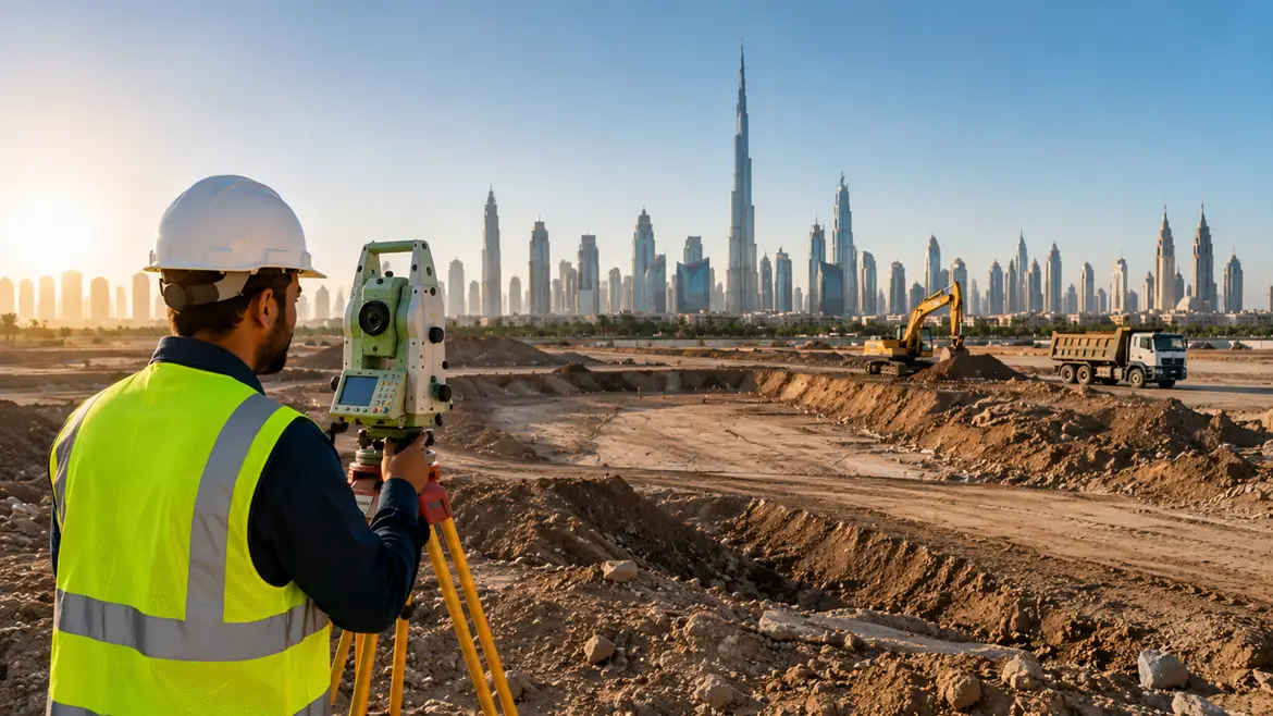 Topographic Survey in UAE: Why It Matters Before Any Construction Project